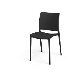Silla Lisa Negra Giftdecor 41x79x46cm Silla Lisa Negra Giftdecor 41x79x46cm Precio: 22.49999961. SKU: B1JQQP8DYN