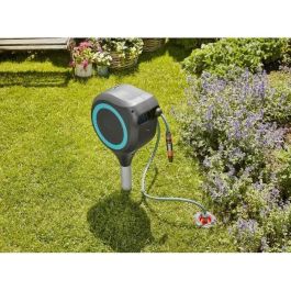 Dispensador automático de picos GARDENA RollUp S 15 m raya azul Dispensador automático de picos GARDENA RollUp S 15 m raya azul