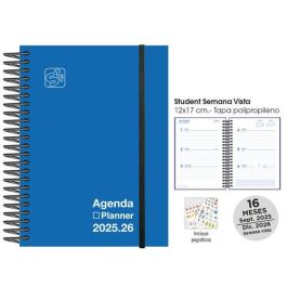 Agenda Anual (2025-26) Senfort 16 Meses Student Unicolor Espiral Tapa Pp Con Goma 120X170 S/V Azul Agenda Anual (2025-26) Senfort 16 Meses Student Unicolor Espiral Tapa Pp Con Goma 120X170 S/V Azul Precio: 7.95000008. SKU: B169FAHLNV