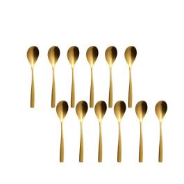 Sinxelo Satin Oro Cuchara Postre 185 Mm (12 Unidades) Sinxelo Satin Oro Cuchara Postre 185 Mm (12 Unidades)