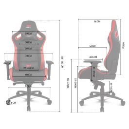 DRIFT DR600BK silla para videojuegos Butaca para jugar Asiento acolchado Negro DRIFT DR600BK silla para videojuegos Butaca para jugar Asiento acolchado Negro