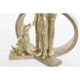 DKD Home Decor Figura Decorativa Resina Dorado 14.5 x 39 x 26 cm