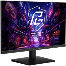 ASRock Monitor Gaming 27" Quad HD 2560x1440 IPS 1ms 180Hz HDR 400 con AMD FreeSync y tecnología Low Blue Light - Negro - 90LXA0A0-A0E0A0J