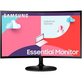 Samsung Monitor Essential C27F364EAU 27'' Full HD Curvo (1920x1080) 4ms 75Hz HDMI VGA Negro