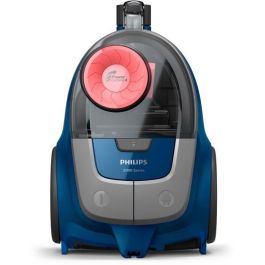PHILIPS XB2123/09 - Aspirador de bidón sin bolsa - 850 W - Compacto - 1,3 L - Azul oscuro/Melocotón PHILIPS XB2123/09 - Aspirador de bidón sin bolsa - 850 W - Compacto - 1,3 L - Azul oscuro/Melocotón