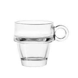 La Mediterranea Set 3 Tazas Cafe 90Ml Colección Tower Medidas 8.4x6x6 cm (24 Cajas)