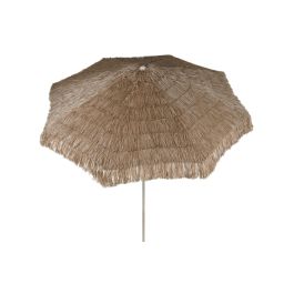 DKD Home Decor Parasol Terraza Y Jardin Marron Beige 300 x 250 x 300 cm UV 50+