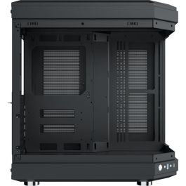 Caja PC Cube sin fuente de alimentación - XIGMATEK CUBI (Negro) - E-ATX/ATX/Micro ATX - 6x120mm A-RGB - USB-C/3.0 - Vidrio templado