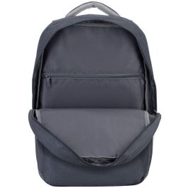 Rivacase 7567 Mochila Portátil 17.3 Pulgadas Prater - Protección Antirrobo, Carga USB, Gris Oscuro