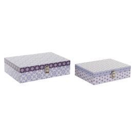 Caja Sixties DKD Home Decor Naranja Blanco 21 x 8 x 29 cm Set de 2 Precio: 12.50000059. SKU: S3032128