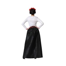 Disfraz Esqueleto Mejicano Catrina Mujer XXL Disfraz Esqueleto Mejicano Catrina Mujer XXL