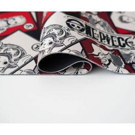 ERIK Alfombrilla Gaming One Piece 80x35cm Impermeable con Base Antideslizante y Bordes Reforzados para Teclado y Ratón