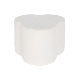 DKD Home Decor Reposapiés Blanco 53 x 53 x 40 cm Poliéster