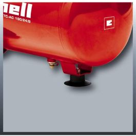 Einhell TC-AC 190/24/8 - Compresor de Aire 165 l/min, 8 bar, 1500 W, Color Negro/Rojo
