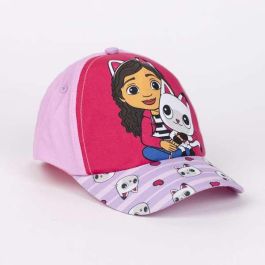 Cerdá Set Gorra Infantil y Gafas de Sol Casa de Gabby para Niños y Niñas. Diámetro Gorra 53cm. Color Rosa. Ideal para Verano. Edad 2 a 8 Años.
