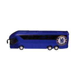 BANBO TOYS Autobus Chelsea 1:50 Apertura Puertas Laterales Retro-Fricción +3 Años 29,5x22,8x25cm