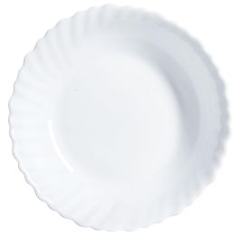 Luminarc Fuente Honda Feston 28 cm, Vidrio Templado Opal Blanco, Extra Resistente, Apto Lavavajillas y Microondas, Apilable, Fabricado en Francia Precio: 3.50000002. SKU: S2705794
