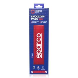 Sparco SPC1209RD Almohadillas de cinturón de seguridad, juego de 2, rojas, universales, poliéster y Oxford para confort Sparco SPC1209RD Almohadillas de cinturón de seguridad, juego de 2, rojas, universales, poliéster y Oxford para confort