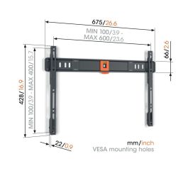 Soporte de Pared Vogel's 1816050 75 Kg Soporte de Pared Vogel's 1816050 75 Kg