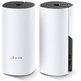 TP-LINK Deco M4(2-pack) Router inalámbrico Doble banda 2.4 GHz / 5 GHz Gigabit Ethernet Negro, Blanco DECO M4(2-PACK)