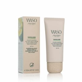 Shiseido Waso Shikulime Color Control Oil-Free Moisturizer SPF 30, Hidratante Facial con Color sin Aceites, Tono Uniforme y Protección UV, 50 ml - M100203-702