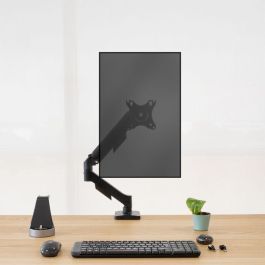 TooQ DB1733TNR-B Soporte Monitor de Escritorio Abrazadera para Pantallas 17-32" VESA 75x75/100x100 9kg Negro