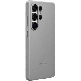 Samsung EF-VS938 Funda Kindsuit para Galaxy S25 Ultra, Protección contra Caídas y Rayones, Imitación Piel, Gris