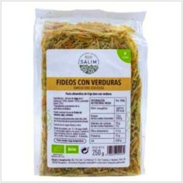 ECO SALIM Fideos Finos con Verduras Bio Vegan 250g - Pasta de Trigo Duro Integral con Espinacas y Tomate Precio: 2.6900005. SKU: B17TDWWMMB