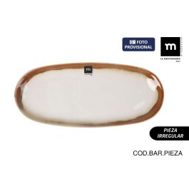 Fuente Oval Fustam 33.8 x 15.2 x 2.6 cm - Inde (12 Unidades) Precio: 64.58999965. SKU: B157W666T5