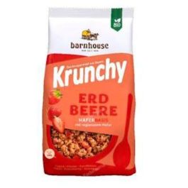 BARNHOUSE Muesli Krunchy con Fresas Bio 375g Crujiente de Avena y Fresas Sin Lácteos ni Conservantes Precio: 5.6899997. SKU: B19LYVCTFY