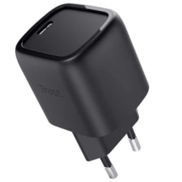 Trust 25519 Cargador de Pared GaN Maxo 30W USB-C Carga Rápida