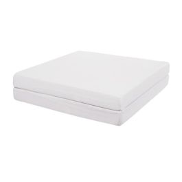CANDIDE Colchón Plegable 2 Piezas Crudo - 60x120 cm CANDIDE Colchón Plegable 2 Piezas Crudo - 60x120 cm