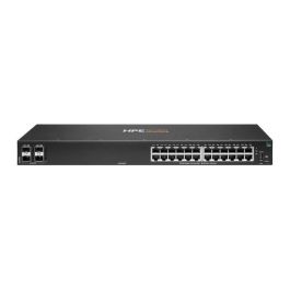 Hewlett Packard Enterprise Aruba 6100 24G 4SFP+ Switch de Acceso Empresarial Capa 2 Gigabit PoE 370W 4 Uplinks 10GbE SFP+ Precio: 1454.50000036. SKU: S55077808