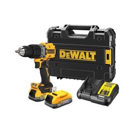 DeWalt Taladro Percutor Compacto 18V Powerstack Sin Escobillas Dcd805E2T-Qw con 2 Baterías y Cargador Incluidos