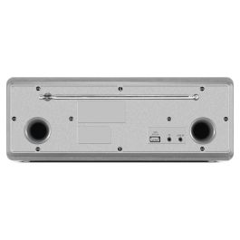 TechniSat DigitRadio 372 CD IR - Radio Internet con CD, DAB+, FM, Bluetooth 5.0, WiFi, Pantalla TFT 2.4", Altavoces Estéreo, Plata