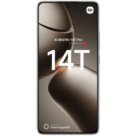 Xiaomi 14T Pro 512GB 12GB RAM 5G Gris, Pantalla AMOLED 6.67" 144Hz, Cámara 50MP, Carga Rápida, IP68