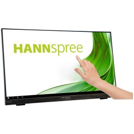 Hannspree HT225HPB Monitor Táctil 21.5" Full HD LED 1920x1080, Multi-touch, HDMI, DisplayPort, Negro