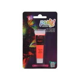 Maquillaje Neón Naranja Brilla En La Oscuridad Efecto UV para Fiestas y Disfraces Precio: 0.99000022. SKU: B15QACEBMY