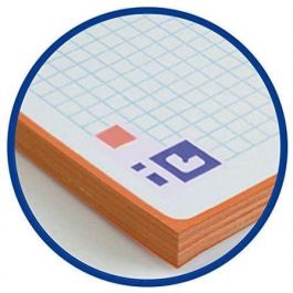 Cuaderno con Espiral Cuadriculado Oxford Touch 400075554/ A4+/ 80 Hojas/ Coral