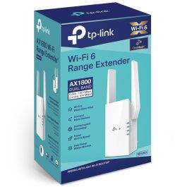 TP-Link RE605X Repetidor Inalámbrico Extensor de Alcance Wi-Fi 6 AX1800 Doble Banda OneMesh Gigabit Ethernet 2 Antenas