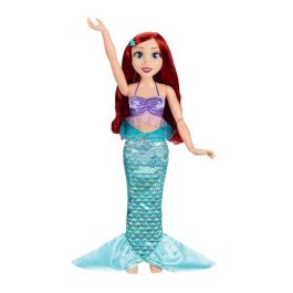 Jakks Pacific Muñeca Princesa Ariel Disney 80 cm con Peine Dinglehopper de PVC para 3+ años Precio: 92.7899995. SKU: B18PV7PBGW
