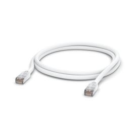 Ubiquiti UniFi Cable de Red Patch Exterior Cat5e STP RJ-45 Apantallado 2m Blanco Robusto Anti-ESD