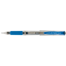 Uni-Ball Signo Broad UM-153 Rollerball 1.0 mm Azul Caja 12 Unidades