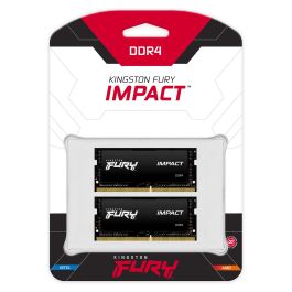 Kingston SO 3200 64GB FURY Impact KIT (2x 32GB) DDR4 CL20 SODIMM para Portátil