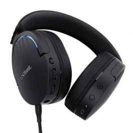 Trust GXT 491 Fayzo Auriculares Diadema Inalámbricos y Alámbricos Bluetooth Negro para Juego