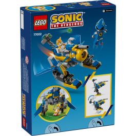 LEGO 77002 Ciclón vs. Metal Sonic Juguete Set de Construcción Sonic con Meca Articulado y Minifiguras Metal Sonic y Tails