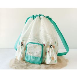 KioKids Bolsa de Playa y Mochila Convertible Caracoles Beige para Niños +0 meses | Transpirable 10L con 3 Bolsillos Polyester Precio: 9.5000004. SKU: B1CFJQQK9N