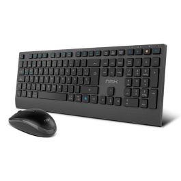 NOX NXLITEDUOSP Pack Teclado y Ratón Inalámbrico RF Wireless + Bluetooth QWERTY Español Negro Precio: 30.50000052. SKU: B1G2VG4L6B