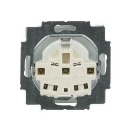 BUSCH-JAEGER Steckdosen-Einsatz, Reference BJ 20 EUC-84, carat, linear future, solo axcent, studioweiss, color blanco