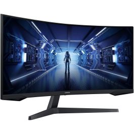 Samsung Monitor Odyssey G5 C34G55TWWP Curvo 34'' Ultra WQHD (3440x1440) 144Hz 1ms HDMI DisplayPort VESA Negro